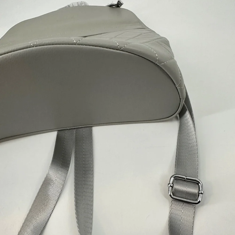BOSTANTEN Quilted Leather Backpack Travel Bag Purse‎ Handbag Zip Top Adjustable